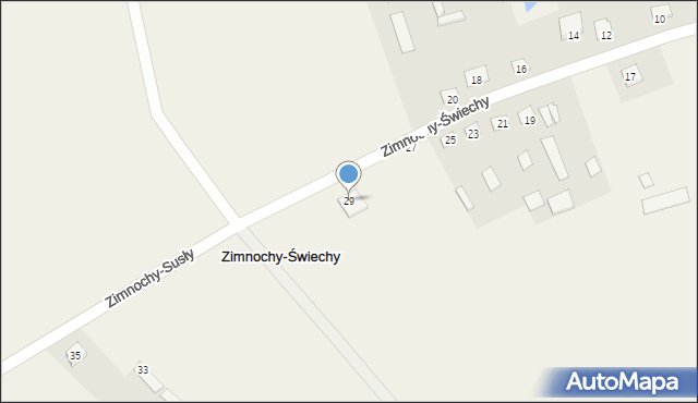 Zimnochy-Świechy, Zimnochy-Świechy, 29, mapa Zimnochy-Świechy