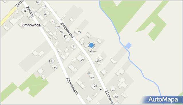 Zimnowoda, Zimnowoda, 31, mapa Zimnowoda