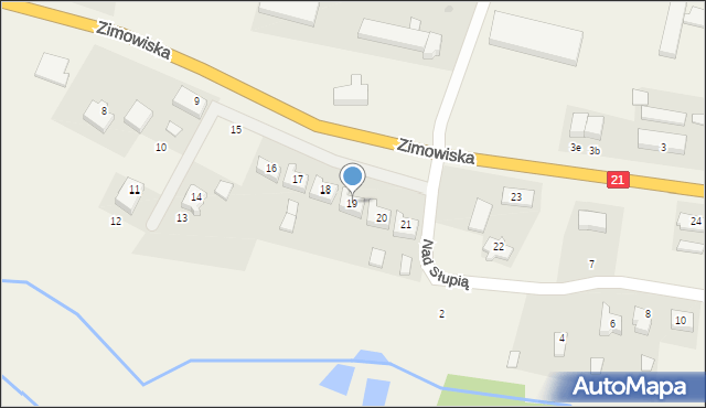 Zimowiska, Zimowiska, 19, mapa Zimowiska