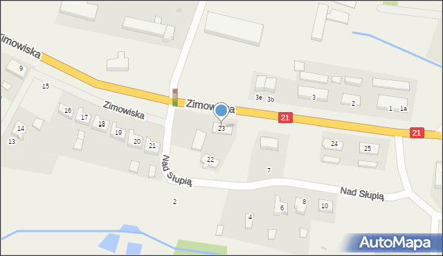 Zimowiska, Zimowiska, 23, mapa Zimowiska