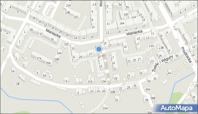 Nysa, Zjednoczenia, 12, mapa Nysy