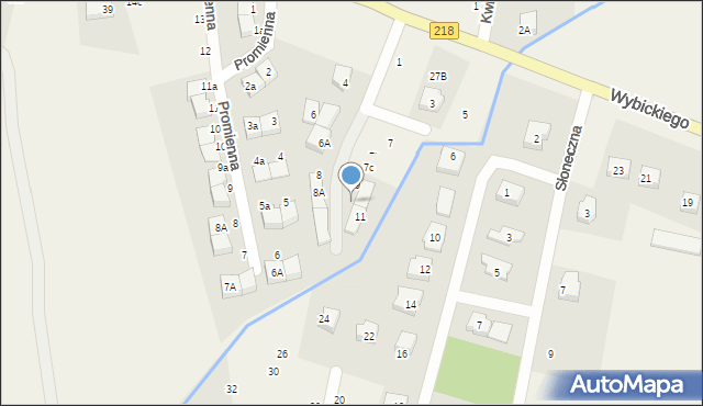 Bojano, Złocista, 9a, mapa Bojano