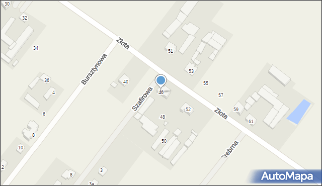 Podolszyn Nowy, Złota, 46, mapa Podolszyn Nowy