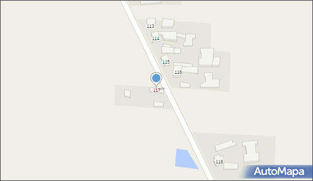 Złaków Kościelny, Złaków Kościelny, 117, mapa Złaków Kościelny