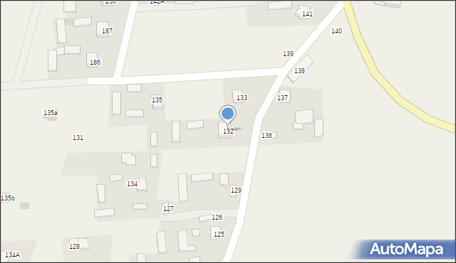 Złojec, Złojec, 132, mapa Złojec