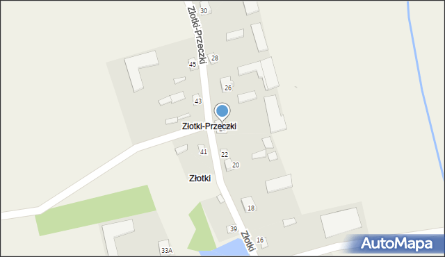 Złotki, Złotki-Przeczki, 24, mapa Złotki