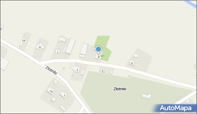 Złotniki, Złotniki, 4, mapa Złotniki