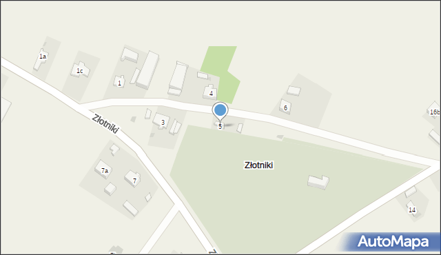 Złotniki, Złotniki, 5, mapa Złotniki