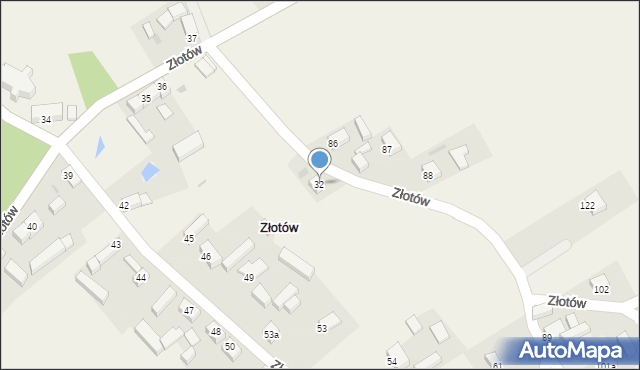 Złotów, Złotów, 32, mapa Złotów