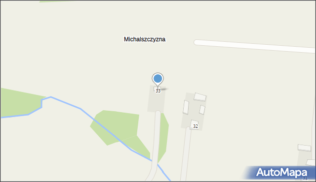 Złotowizna, Złotowizna, 33, mapa Złotowizna