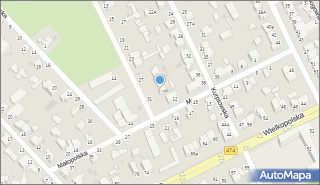 Gdynia, Żmudzka, 31, mapa Gdyni