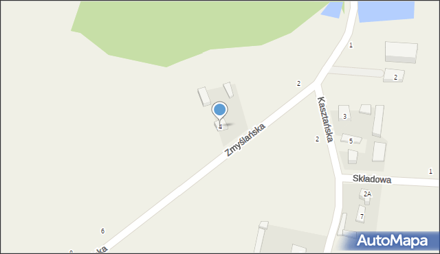 Radoszewice, Zmyślańska, 4, mapa Radoszewice