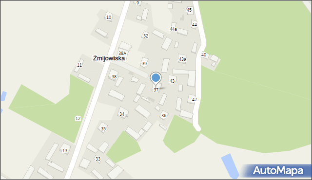 Żmijowiska, Żmijowiska, 37, mapa Żmijowiska