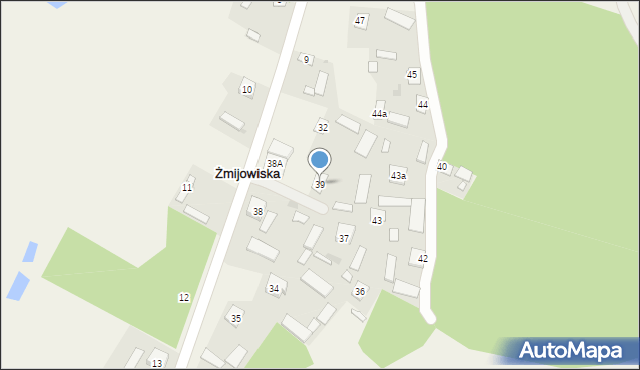 Żmijowiska, Żmijowiska, 39, mapa Żmijowiska