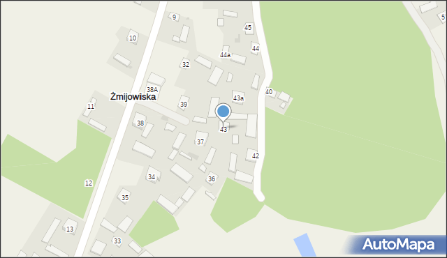 Żmijowiska, Żmijowiska, 43, mapa Żmijowiska