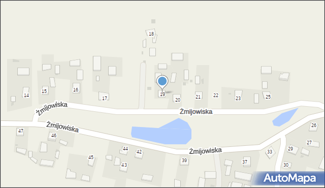 Żmijowiska, Żmijowiska, 19, mapa Żmijowiska