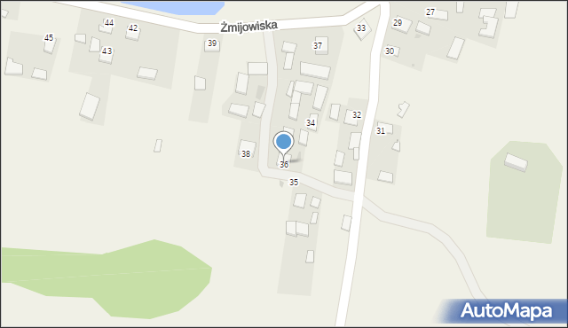 Żmijowiska, Żmijowiska, 36, mapa Żmijowiska