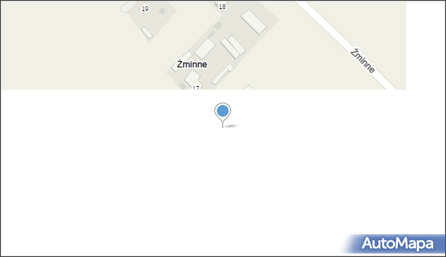 Żminne, Żminne, 16, mapa Żminne