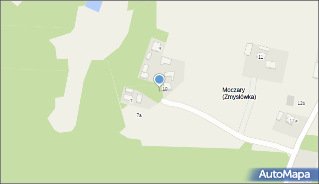Zmysłówka, Zmysłówka, 8, mapa Zmysłówka