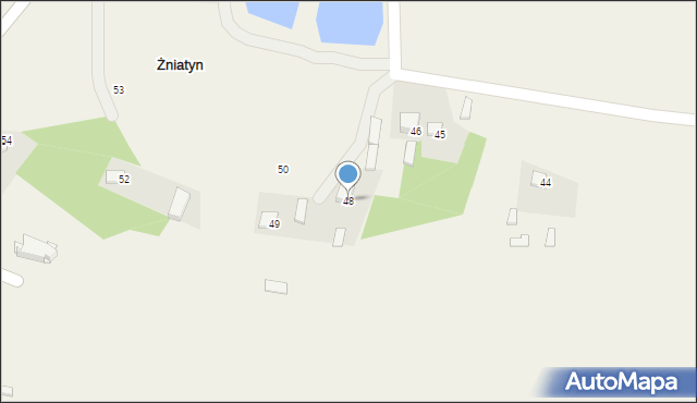 Żniatyn, Żniatyn, 48, mapa Żniatyn