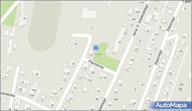 Kielce, Żółkiewskiego Stanisława, hetm., 19b, mapa Kielc