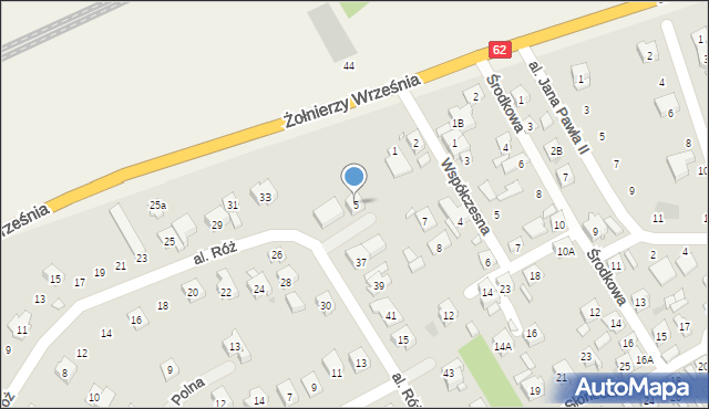 Nowy Dwór Mazowiecki, Żołnierzy Września, 5, mapa Nowy Dwór Mazowiecki