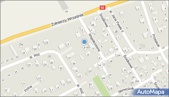 Nowy Dwór Mazowiecki, Żołnierzy Września, 7, mapa Nowy Dwór Mazowiecki