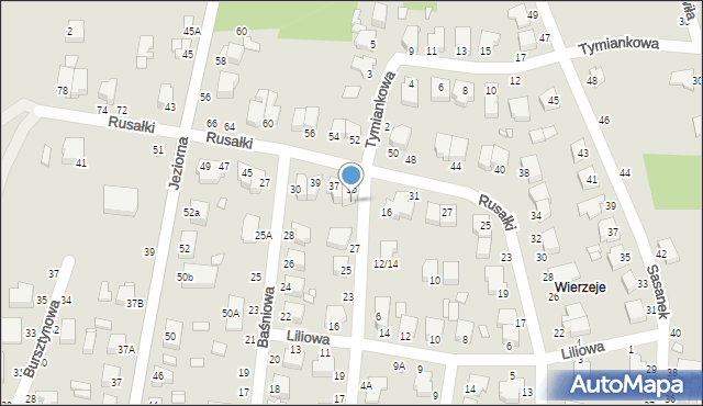 Piotrków Trybunalski, Żołędziowa, 29, mapa Piotrków Trybunalski