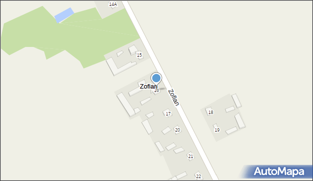 Zofian, Zofian, 16, mapa Zofian