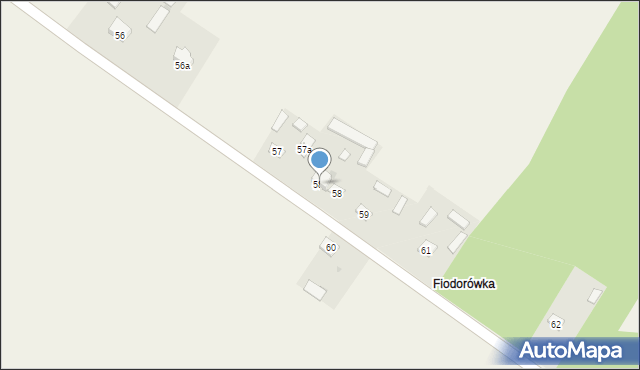 Zofianka, Zofianka, 58a, mapa Zofianka