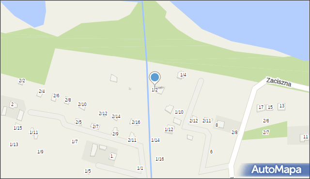 Zofiówka, Zofiówka, 1/2, mapa Zofiówka