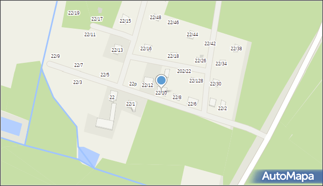 Zofiówka, Zofiówka, 22/10, mapa Zofiówka