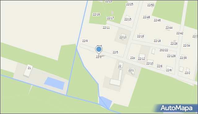 Zofiówka, Zofiówka, 22/3, mapa Zofiówka