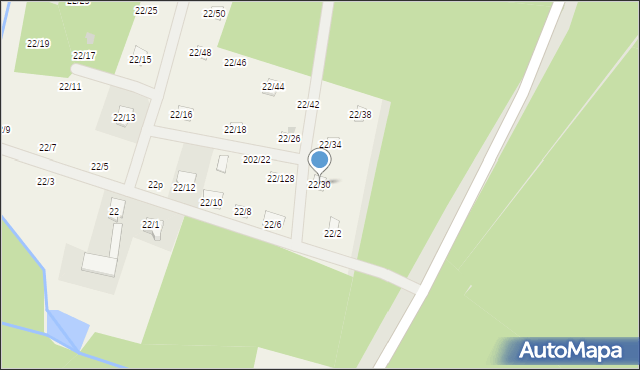 Zofiówka, Zofiówka, 22/30, mapa Zofiówka