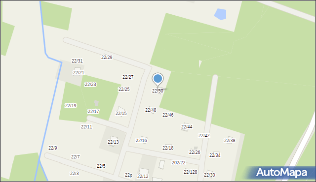 Zofiówka, Zofiówka, 22/50, mapa Zofiówka