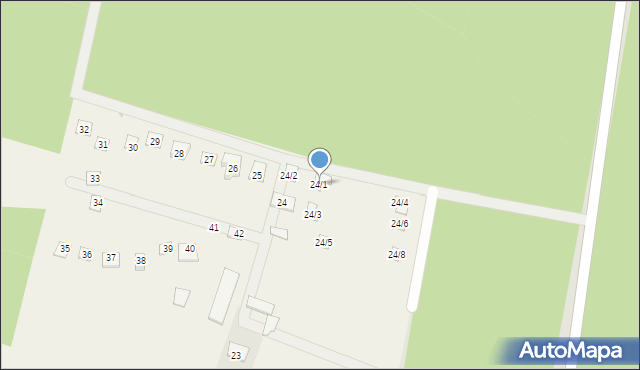 Zofiówka, Zofiówka, 24/1, mapa Zofiówka