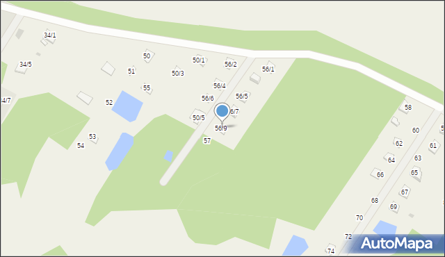 Zofiówka, Zofiówka, 56/9, mapa Zofiówka