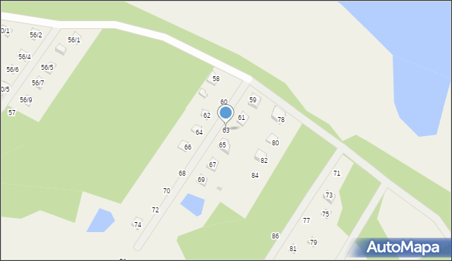 Zofiówka, Zofiówka, 63, mapa Zofiówka