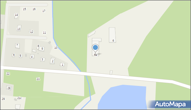 Zofiówka, Zofiówka, 6a, mapa Zofiówka