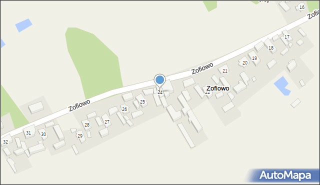 Zofiowo, Zofiowo, 24, mapa Zofiowo