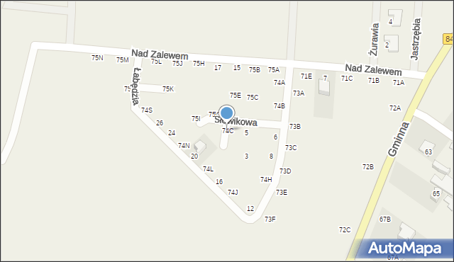 Żółtańce, Żółtańce, 74C, mapa Żółtańce