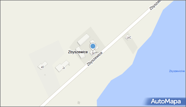 Żoń, Żoń, 14, mapa Żoń