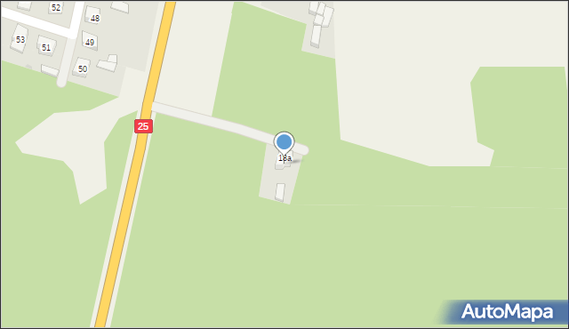 Zosinki, Zosinki, 35/1, mapa Zosinki