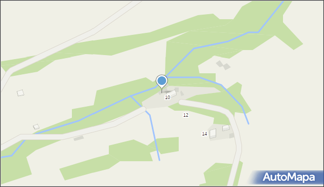 Krościenko nad Dunajcem, Źródlana, 15, mapa Krościenko nad Dunajcem