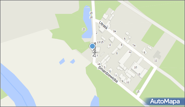 Tomaszów Mazowiecki, Źródlana, 5A, mapa Tomaszów Mazowiecki