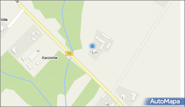 Zrecze Duże, Zrecze Duże, 3, mapa Zrecze Duże