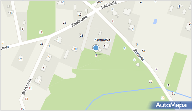 Dobrzenica, Żurawia, 4, mapa Dobrzenica