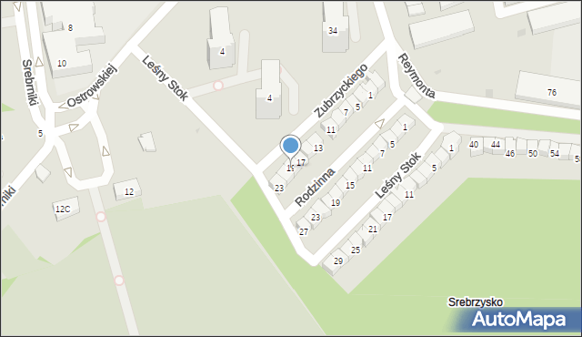 Gdańsk, Zubrzyckiego Franciszka, 19, mapa Gdańska
