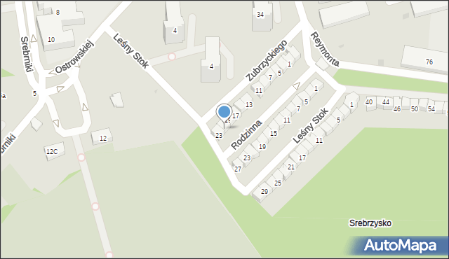 Gdańsk, Zubrzyckiego Franciszka, 21, mapa Gdańska