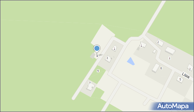 Osiek nad Wisłą, Żurawia, 4, mapa Osiek nad Wisłą